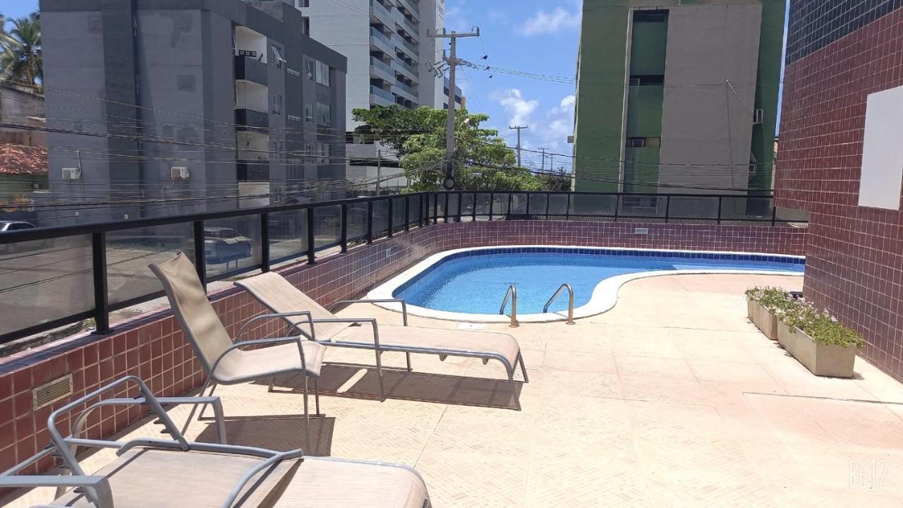 Apartamento A Beira-Mar Com Piscina Lägenhet Maceió Exteriör bild